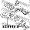 FEBEST SZM-SE416 Подушка двигателя передняя