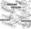 FEBEST SZM-SX4RR Подушка двигателя задняя
