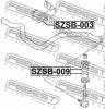 FEBEST SZSB-003 Втулка переднего стабилизатора