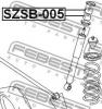 FEBEST SZSB005 САЙЛЕНБЛОК ЗАДНЕГО АМОРТИЗАТОРА (SUZUKI GRAND VITARA/ESCUDO SQ416/SQ420/SQ625 1998-2006 SUZUKI GRAND