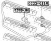 FEBEST SZSBJM ВТУЛКА ПЕРЕДНЕГО СТАБИЛИЗАТОРА D24 (SUZUKI JIMNY SN413 1998-) FEBEST