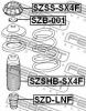 FEBEST SZSS-SX4F Опора переднего амортизатора