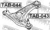 FEBEST TAB-044 Сайлентблок переднего рычага