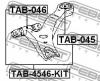 FEBEST TAB-045 Сайлентблок переднего рычага