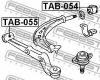 FEBEST TAB054 САЙЛЕНБЛОК ПЕРЕДНЕГО РЫЧАГА