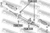 FEBEST TAB-062 Сайлентблок TOYOTA COROLLA AZE141/CE140/NZE141/ZRE14#/ZZE14# 2007-