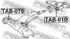 FEBEST TAB070 TAB-070_сайлентбл.перед.нижн.рычага перед./ Toyota Corolla AE100 92-97 (48654-12070)