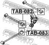 FEBEST TAB-082 Сайлентблок задней цапфы