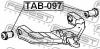 FEBEST TAB097 САЙЛЕНБЛОК ПЕРЕДНЕГО НИЖНЕГО РЫЧАГА