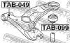 FEBEST TAB099 САЙЛЕНБЛОК ЗАДНИЙ ПЕРЕДНЕГО РЫЧАГА