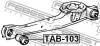 FEBEST TAB-103 Сайлентблок заднего рычага