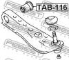 FEBEST TAB-116 Сайленблок нижнего переднего рычага