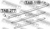 FEBEST TAB119 САЙЛЕНБЛОК ЗАДНЕЙ РЕССОРЫ
