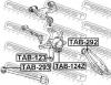 FEBEST TAB-124Z Сайлентблок задней цапфы плавающий