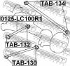 FEBEST TAB-134 Сайлентблок заднего поперечного рычага