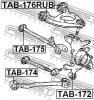 FEBEST TAB176RUB САЙЛЕНБЛОК ЗАДНЕГО ВЕРХНЕГО РЫЧАГА