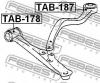 FEBEST TAB187 TAB-187_сайленблок передн.нижн.рычага/ Toyota Aristo JZS160/JZS161 00-05