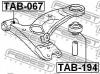 FEBEST TAB194 САЙЛЕНБЛОК ЗАДНИЙ ПЕРЕДНЕГО РЫЧАГА (TOYOTA CALDINA CT197/ST198 1998-2002 TOYOTA CALDINA ST215/CT216