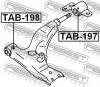 FEBEST TAB-198 Сайлентблок переднего рычага