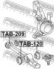 FEBEST TAB209 САЙЛЕНБЛОК НИЖНЕГО ПЕРЕДНЕГО РЫЧАГА