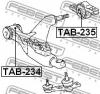 FEBEST TAB235 САЙЛЕНБЛОК ЗАДНИЙ ПЕРЕДНЕГО РЫЧАГА БЕЗ КРОНШТЕЙНА