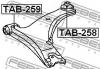 FEBEST TAB-258 Сайлентблок переднего рычага