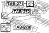 FEBEST TAB-272 Сайлентблок заднего амортизатора