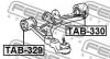 FEBEST TAB-329 Сайлентблок передний переднего рычага