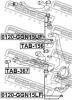 FEBEST TAB-367 САЙЛЕНБЛОК ПЕРЕДНИЙ НИЖНЕГО РЫЧАГА