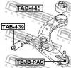 FEBEST TAB445 САЙЛЕНБЛОК ЗАДНИЙ ПЕРЕДНЕГО РЫЧАГА