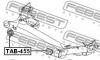 FEBEST TAB455 САЙЛЕНБЛОК ЗАДНЕЙ БАЛКИ (TOYOTA AURIS (UKP) ZZE150/NZE151 2006- TOYOTA AURIS ZZE150/NZE151 2006- TOY