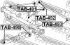 FEBEST TAB-492 Сайлентбок задней поперечной тяги