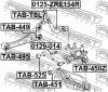 FEBEST TAB-495 Сайлентблок заднего продольного рычага