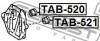 FEBEST TAB-520 САЙЛЕНБЛОК ОПОРЫ ДИФФЕРЕНЦИАЛА (ГИДРАВЛИЧЕСКИЙ)