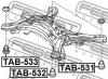 FEBEST TAB-533 САЙЛЕНБЛОК ПОДРАМНИКА