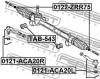 FEBEST TAB-543 Сайленблок рулевой рейки