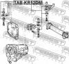 FEBEST TAB-KR52DM Подушка дифференциала