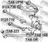 FEBEST TAB-OR Сайлентблок задней цапфы