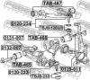 FEBEST TBJB-233 Пыльник шаровой опоры TBJB-233