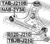 FEBEST TBJB-J210 Пыльник опоры шаровой нижнего рычага