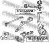 FEBEST TBJBMWD ПЫЛЬНИК ШАРОВОЙ ОПОРЫ ВЕРХНЕГО РЫЧАГА (30.5x16.5x32)