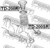 FEBEST TD-200SR Отбойник задн амортизатора TOYOTA LAND CRUISER 200 TD-200SR