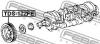 FEBEST TDS1ZZFE ШКИВ КОЛЕНВАЛА 1ZZFE (TOYOTA AVENSIS AT220/ZZT220 1997-2003 TOYOTA AVENSIS AZT250/CDT250 2003- TOYOT