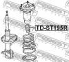 FEBEST TDST195R TD-ST195R_отбойник задн.аморт./ Toyota Caldina ST215/CT216 4WD 97-02
