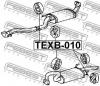 FEBEST TEXB-010 Подушка крепления глушителя