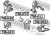 FEBEST TM-049 Подушка двигателя передняя
