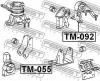 FEBEST TM-055 Подушка под двигатель