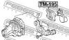 FEBEST TM-195 Подушка заднего дифференциала