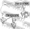 FEBEST TMGX93FR ПОДУШКА ДВИГАТЕЛЯ ПЕРЕДНЯЯ