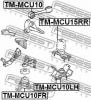 FEBEST TMMCU10 ПОДУШКА ДВИГАТЕЛЯ TMMCU10 [13]